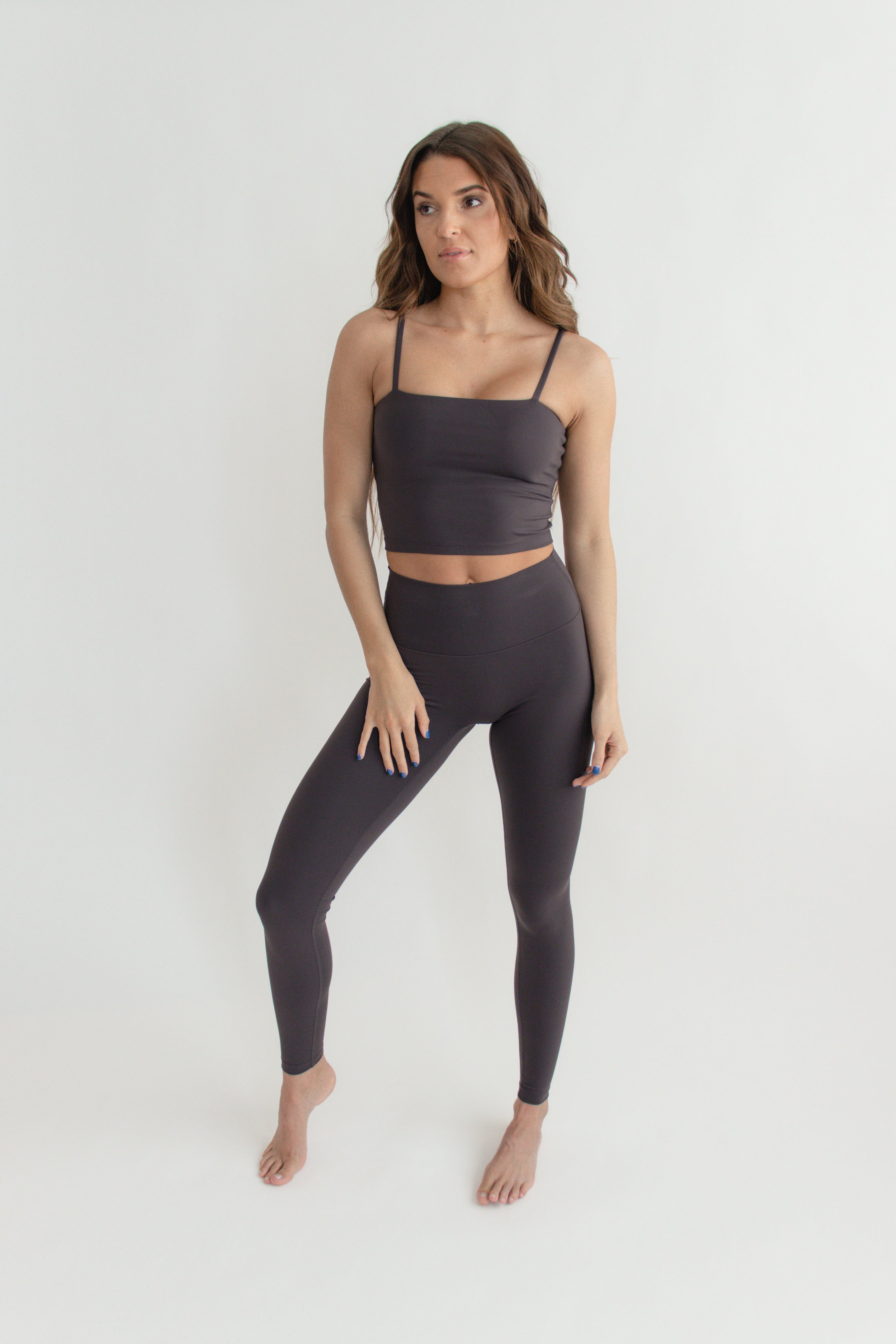 RAE MODE Porsha High Waist Full Length Yoga Pants - Mills Mercantile