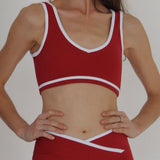 raeLUXE Outline V-Neck Bra